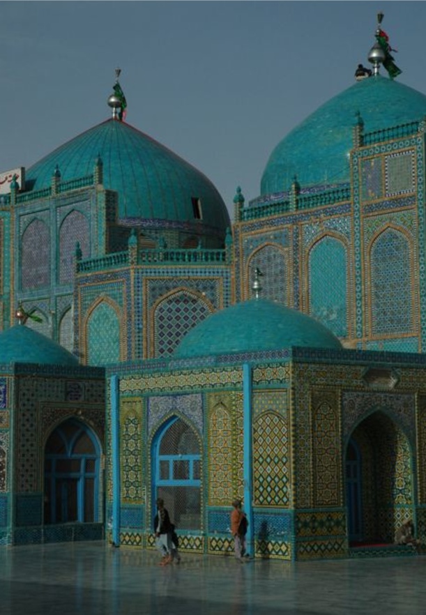 stunning blue mosque